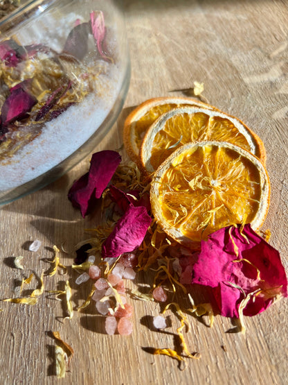 Love Struck - Calendula, Rose, & Orange Bath Salts