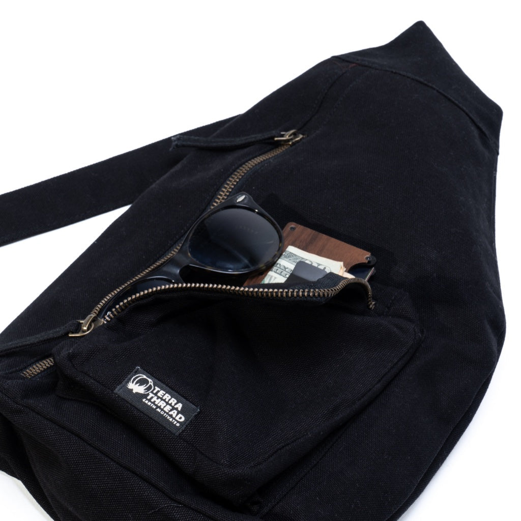 Organic Cotton Gaia Sling bag