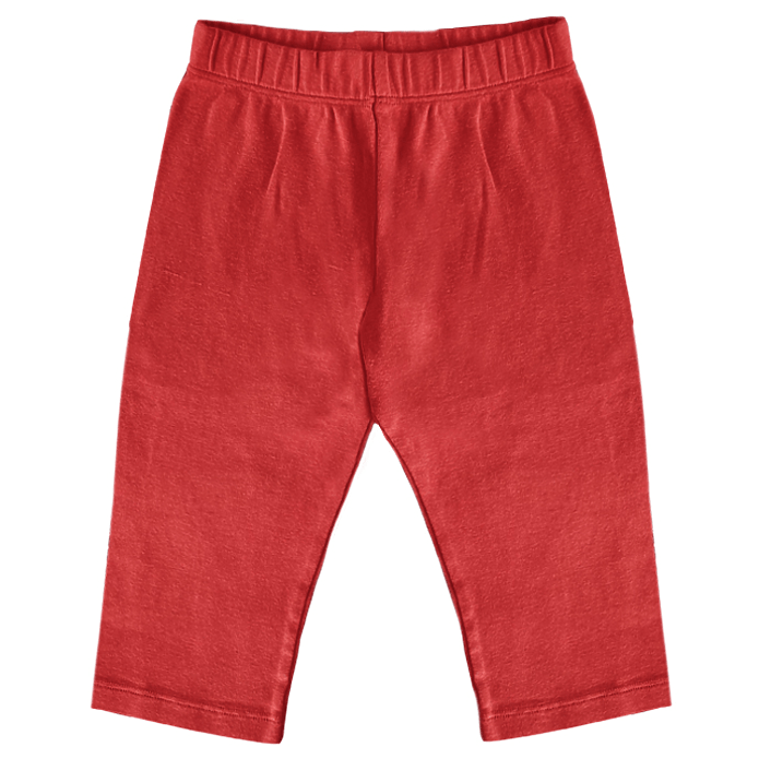 Organic Baby Comfy Pant - Cherry Red