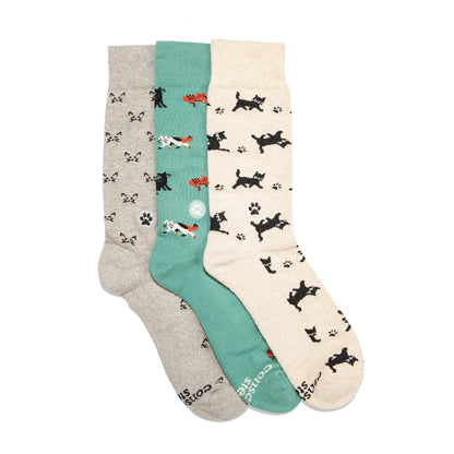 Save Cats Adult Socks Gift Box