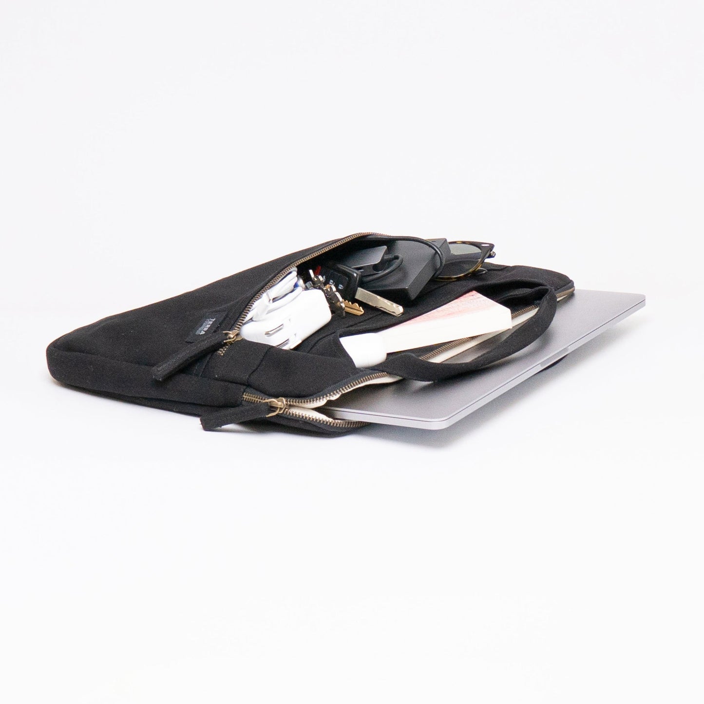 Organic Cotton Hasta Laptop Sleeve with Handles