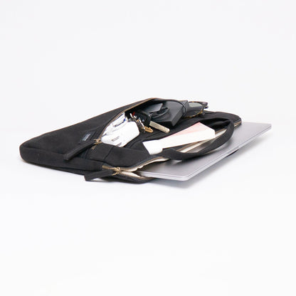 Organic Cotton Hasta Laptop Sleeve with Handles