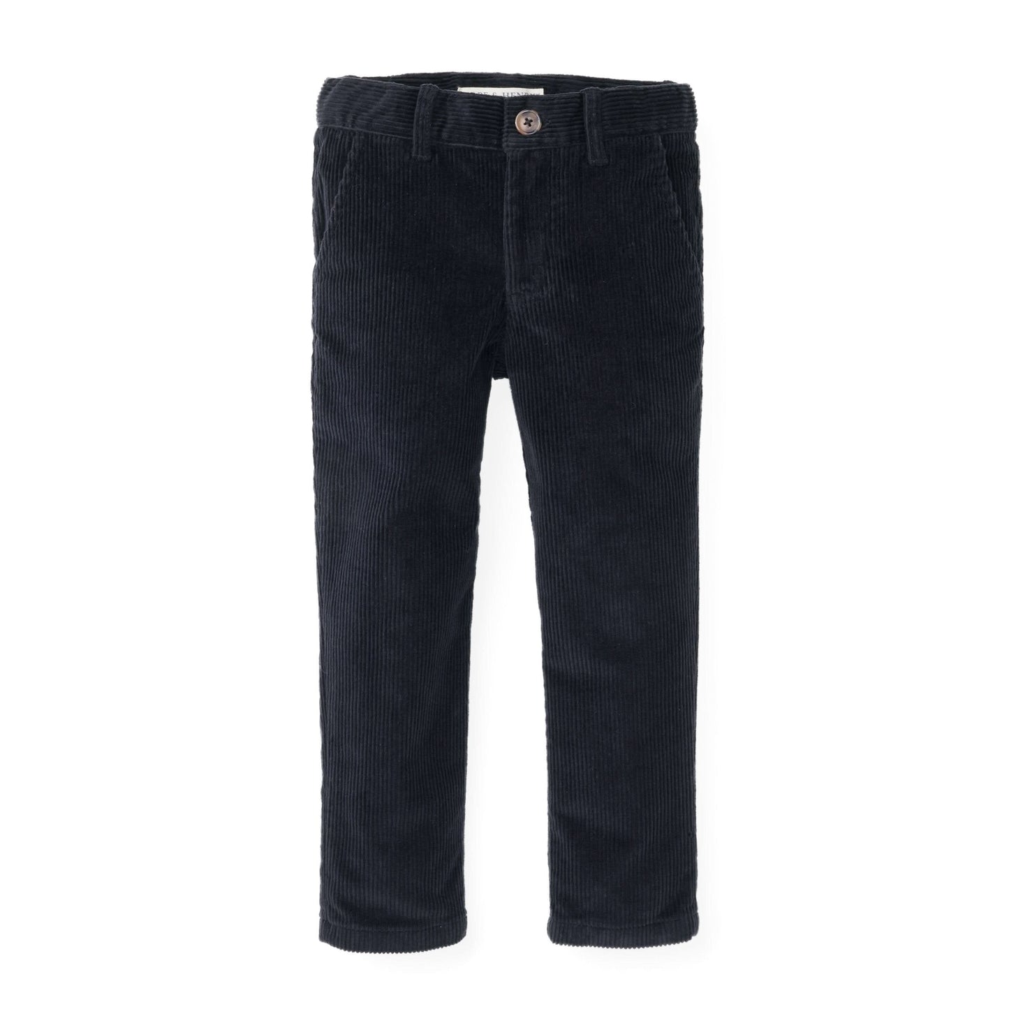 Boys Organic Corduroy Pant - Black