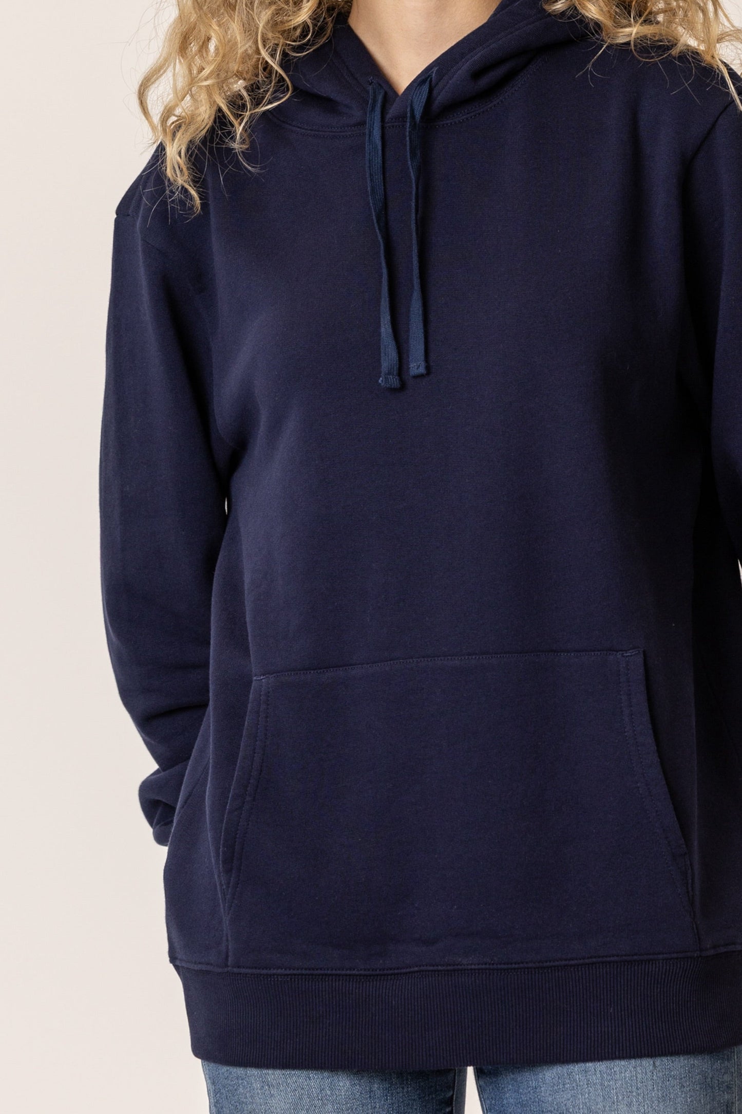 Adult Unisex Organic Cotton Pullover Hoodies