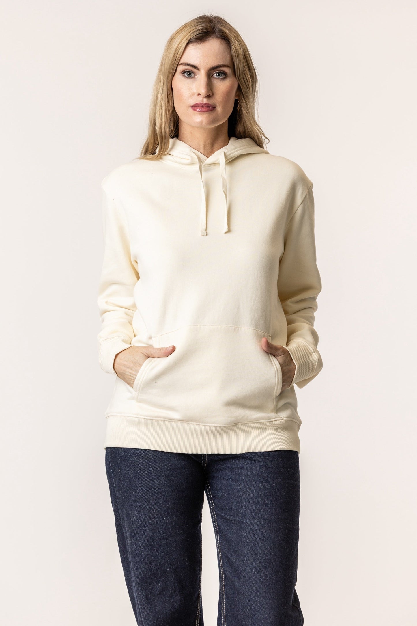 Adult Unisex Organic Cotton Pullover Hoodies