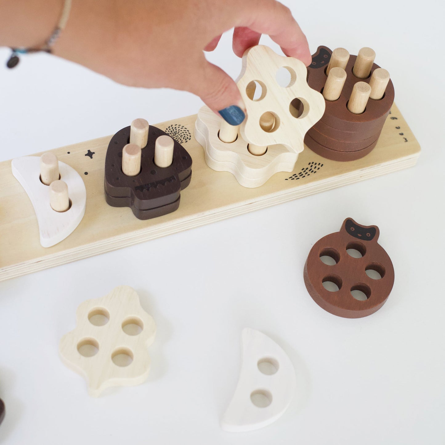 Count and Stack Toy for Toddlers