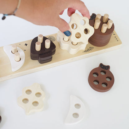Count and Stack Toy for Toddlers