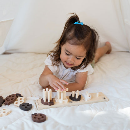 Count and Stack Toy for Toddlers