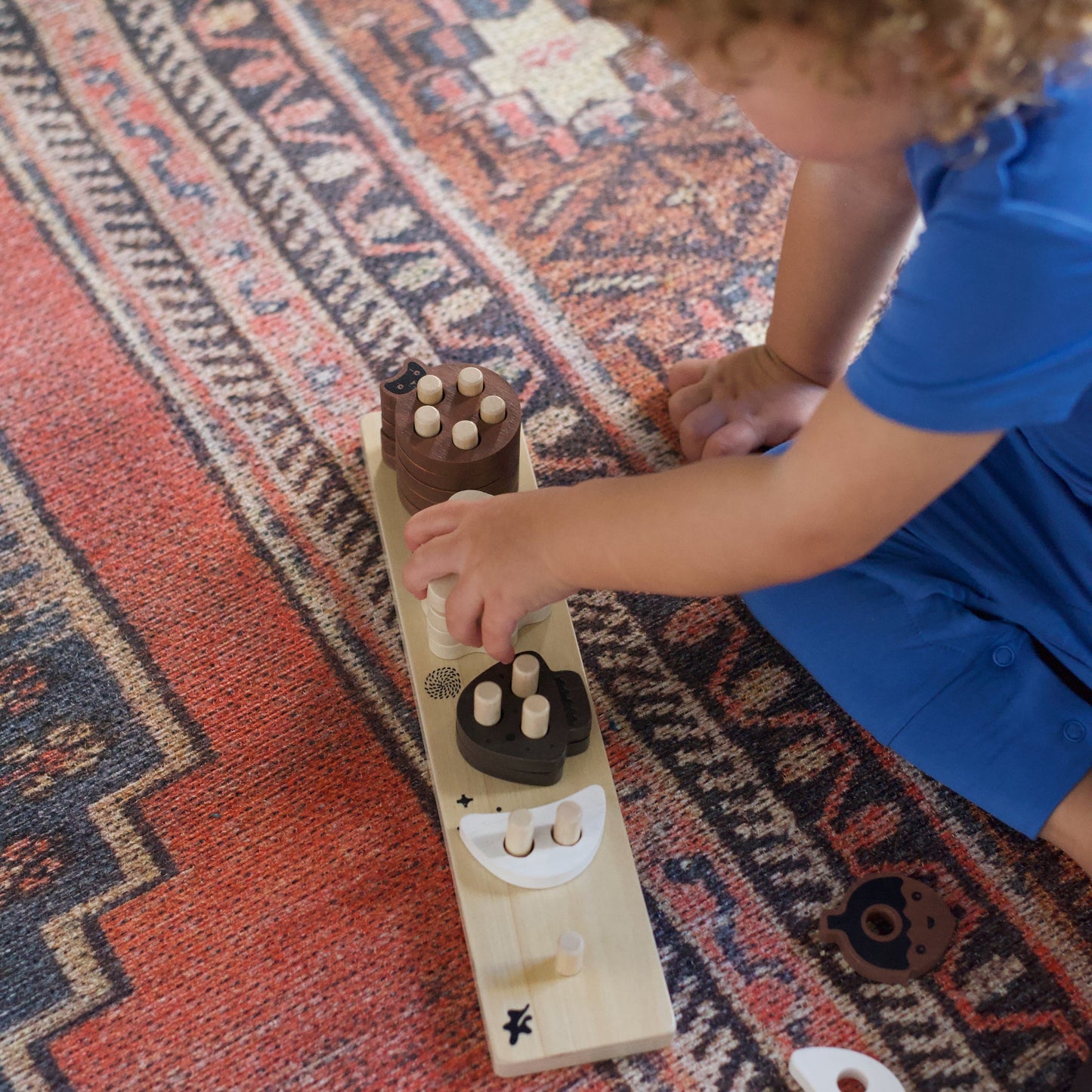 Count and Stack Toy for Toddlers