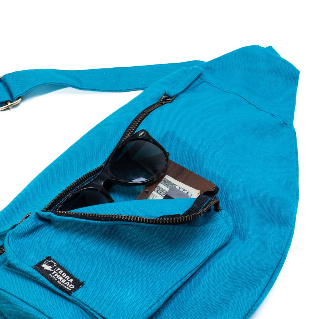 Organic Cotton Gaia Sling bag