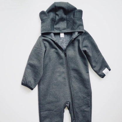 Baby / Toddler Romper - Teddy Bear Zip Up