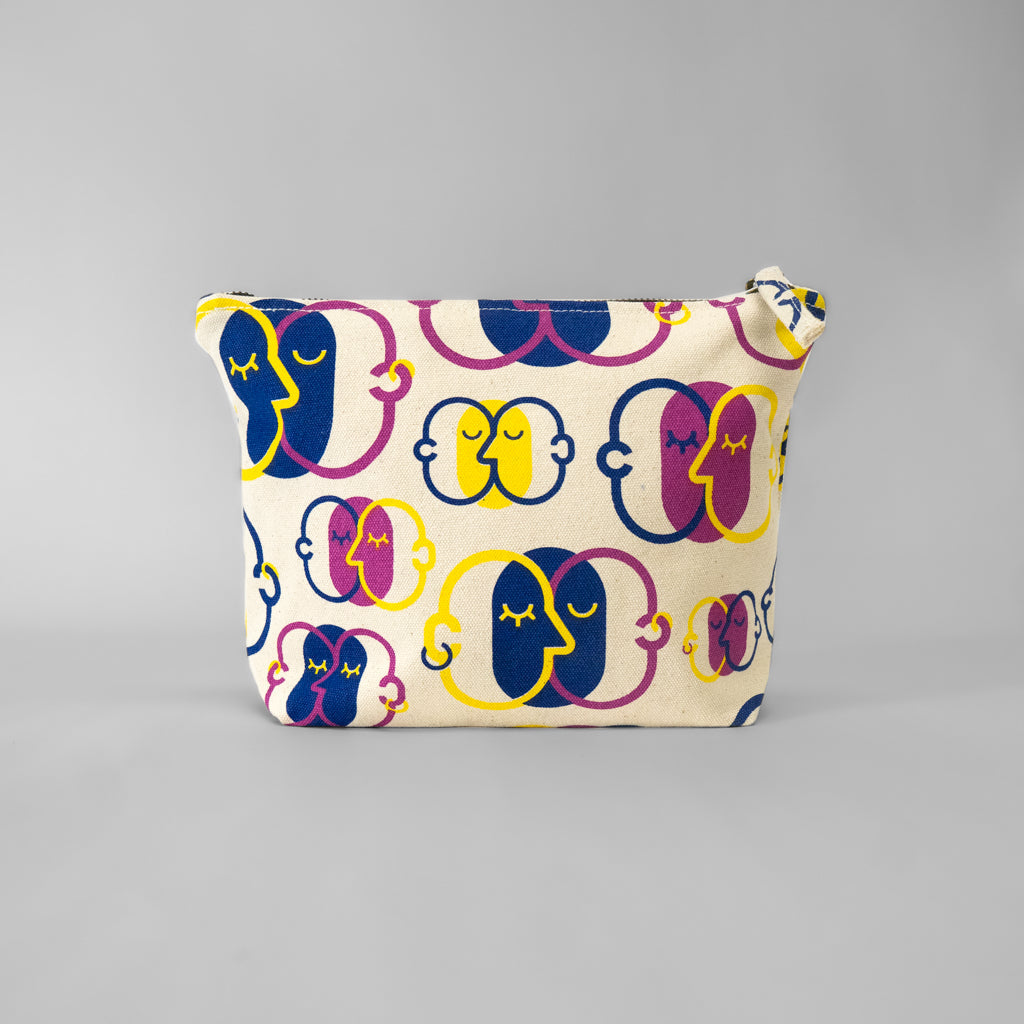 Organic Cotton Makeup Bag - Lok Pouch