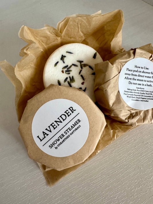 Lavender Botanical Shower Steamer
