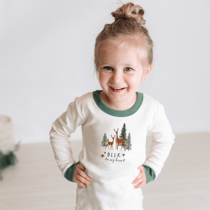 Organic Baby & Toddler Pajamas - Deer to My Heart