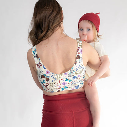 Organic Cotton Baby Beanie - Rust