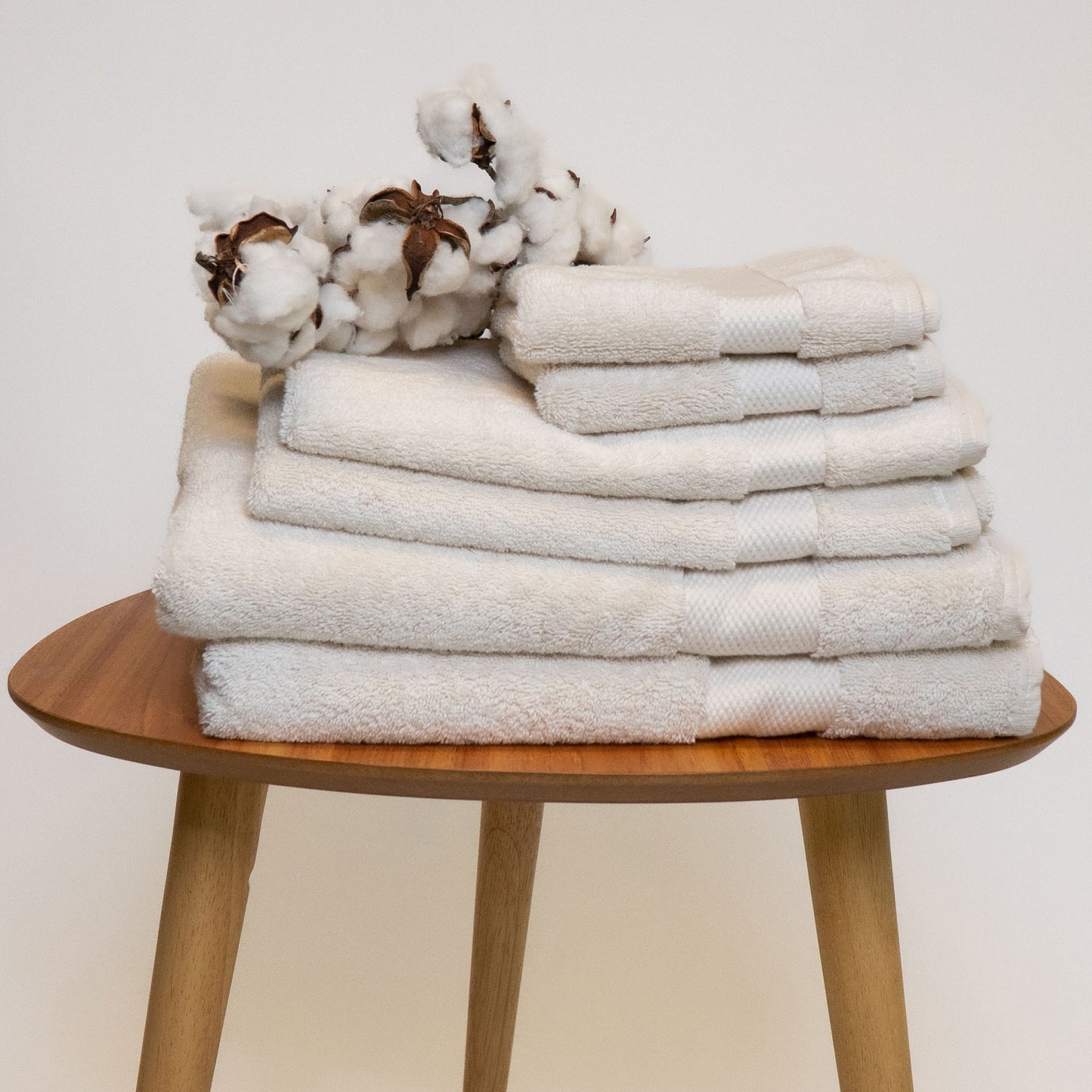 6pc Organic Cotton Towel Set