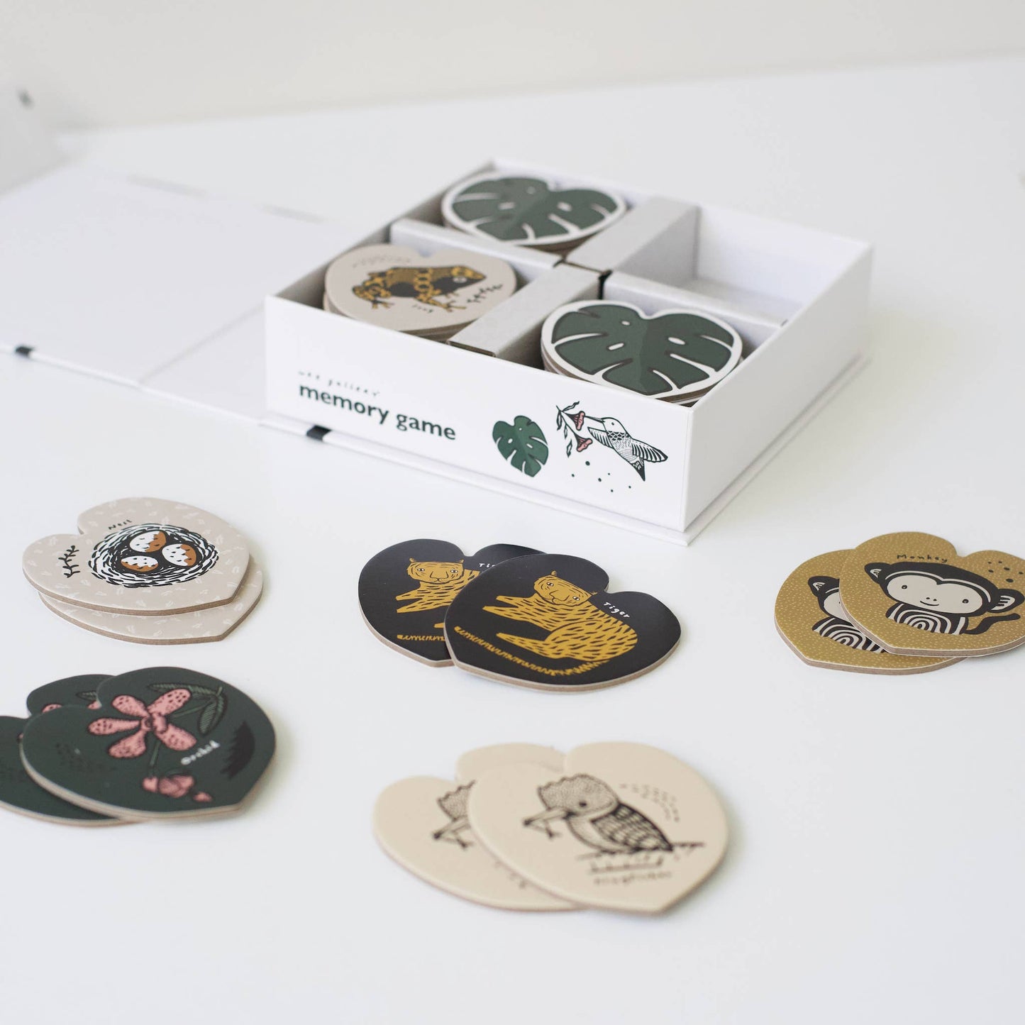 Memory Game for Toddlers - Jungle