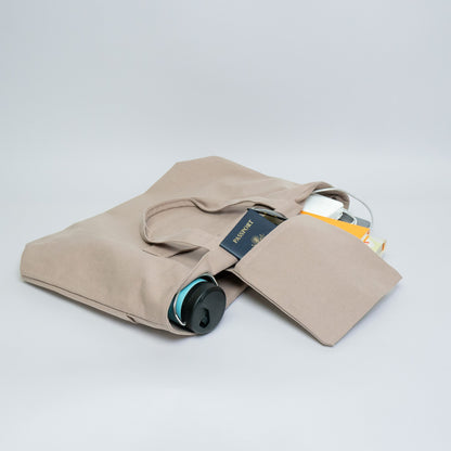 Organic Cotton Tote Bag with Trolley Sleeve