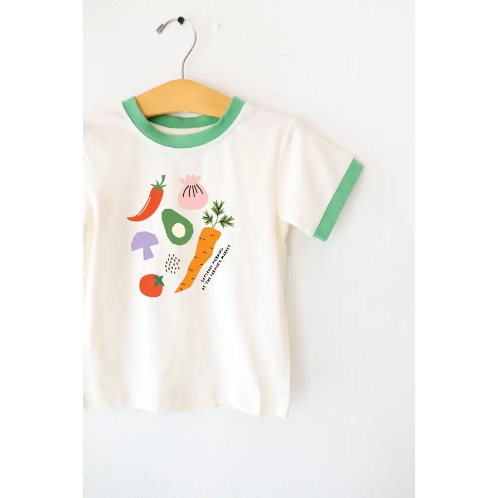 Organic Kids Farmer's Market Graphic T-Shirt