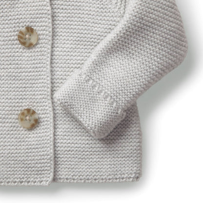 Baby Organic Faux Fur Hooded Sweater