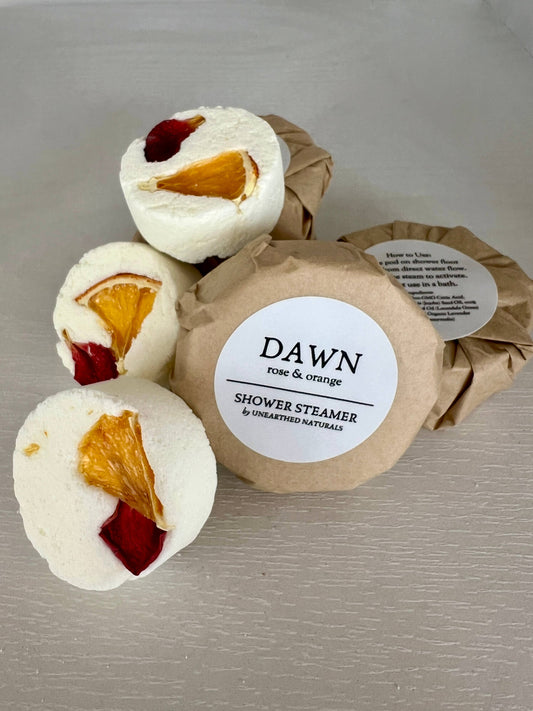 Rose & Orange Botanical Shower Steamer - Dawn