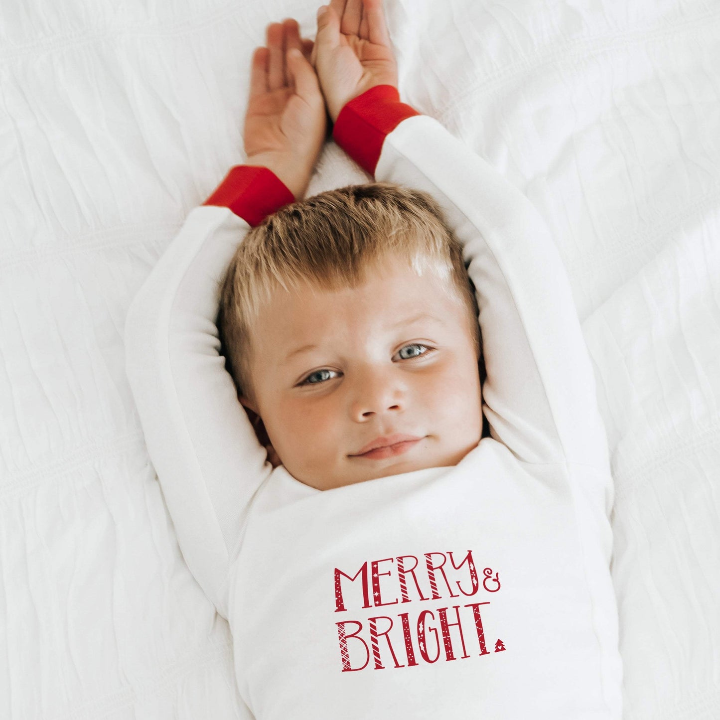 Organic Baby Pajamas - Merry and Bright