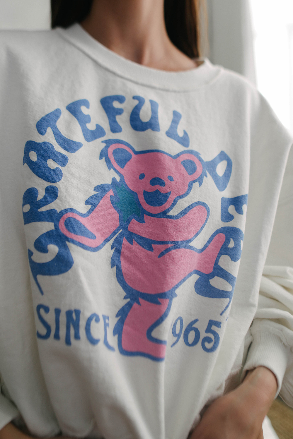 Adults Organic Grateful Dead 1965 Sweatshirt