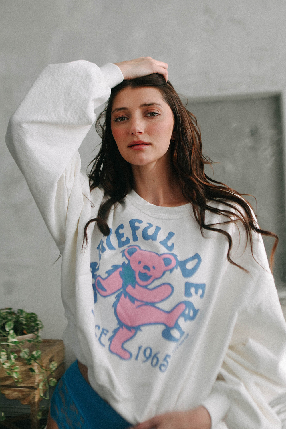 Adults Organic Grateful Dead 1965 Sweatshirt