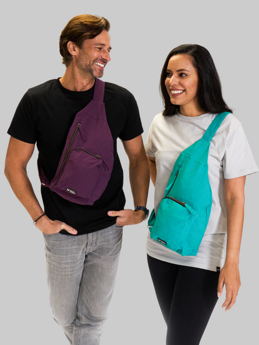 Organic Cotton Gaia Sling bag