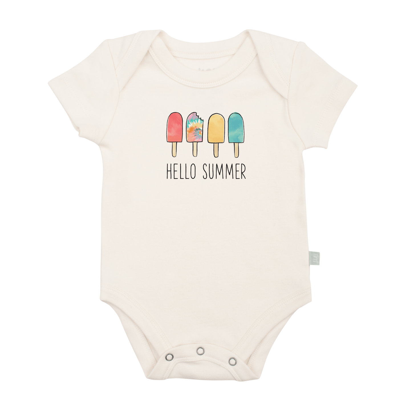 Organic Baby Graphic Bodysuit - Hello Summer