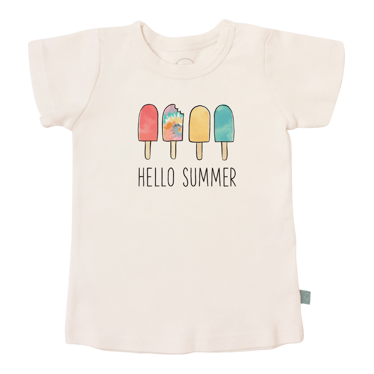 Organic Toddler Graphic Tee - Hello Summer
