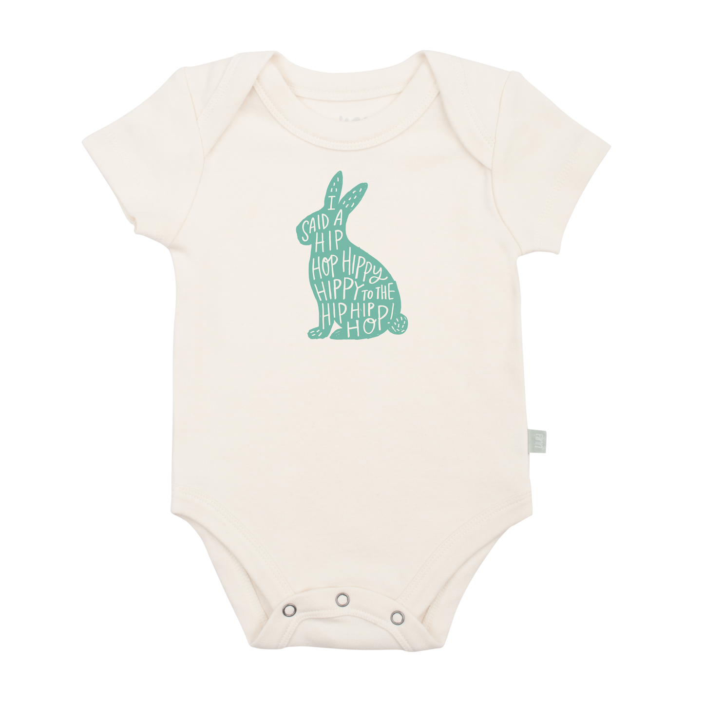 Organic Baby Graphic Bodysuit - Hippy Hoppy