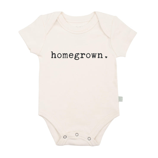 Organic Baby Graphic Bodysuit - Homegrown