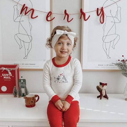 Organic Baby & Toddler Pajamas - J'taime