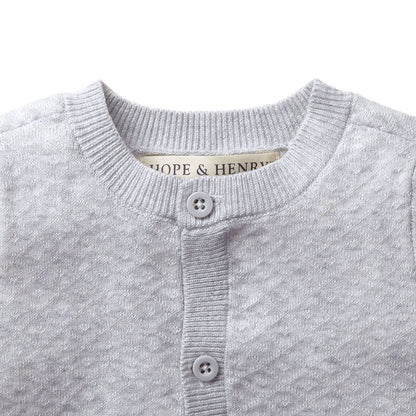 Baby Jacquard Sweater Romper