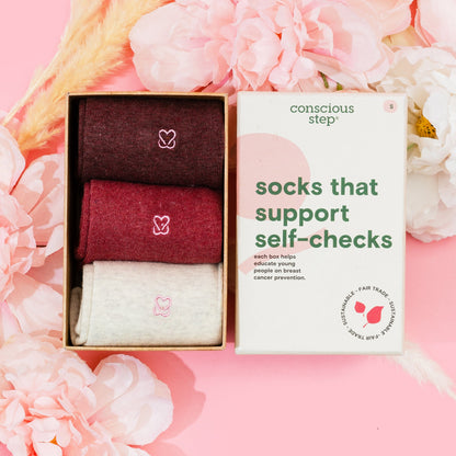 Adult Socks that Support Self-Checks