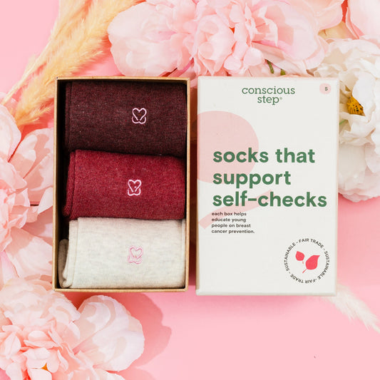 Adult Socks that Support Self-Checks