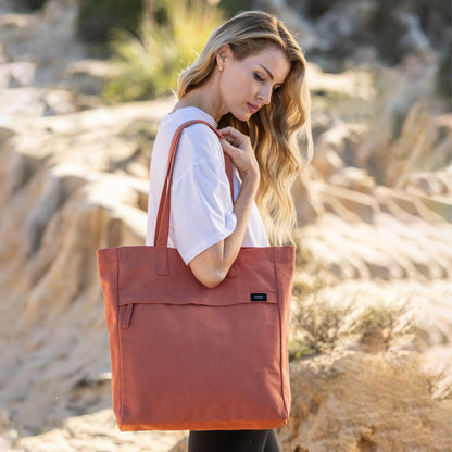 Organic Cotton Executive Work Tote Bag
