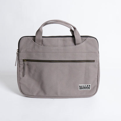 Organic Cotton Hasta Laptop Sleeve with Handles