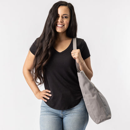 Organic Cotton Executive Work Tote Bag