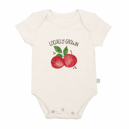 Organic Baby Graphic Bodysuit - Locally Grown
