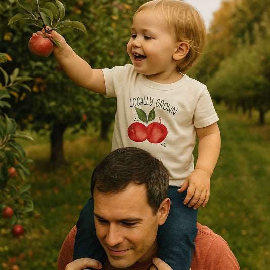 Organic Toddler Graphic Tee - Locally Grown