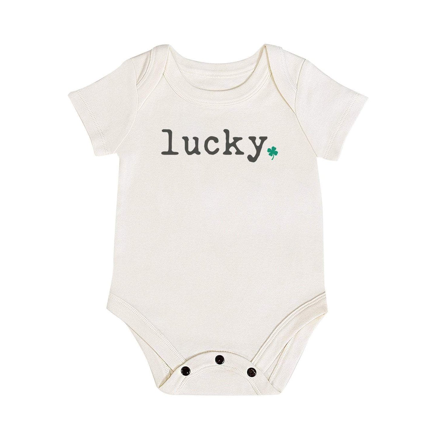 Organic Baby Graphic Bodysuit - Lucky
