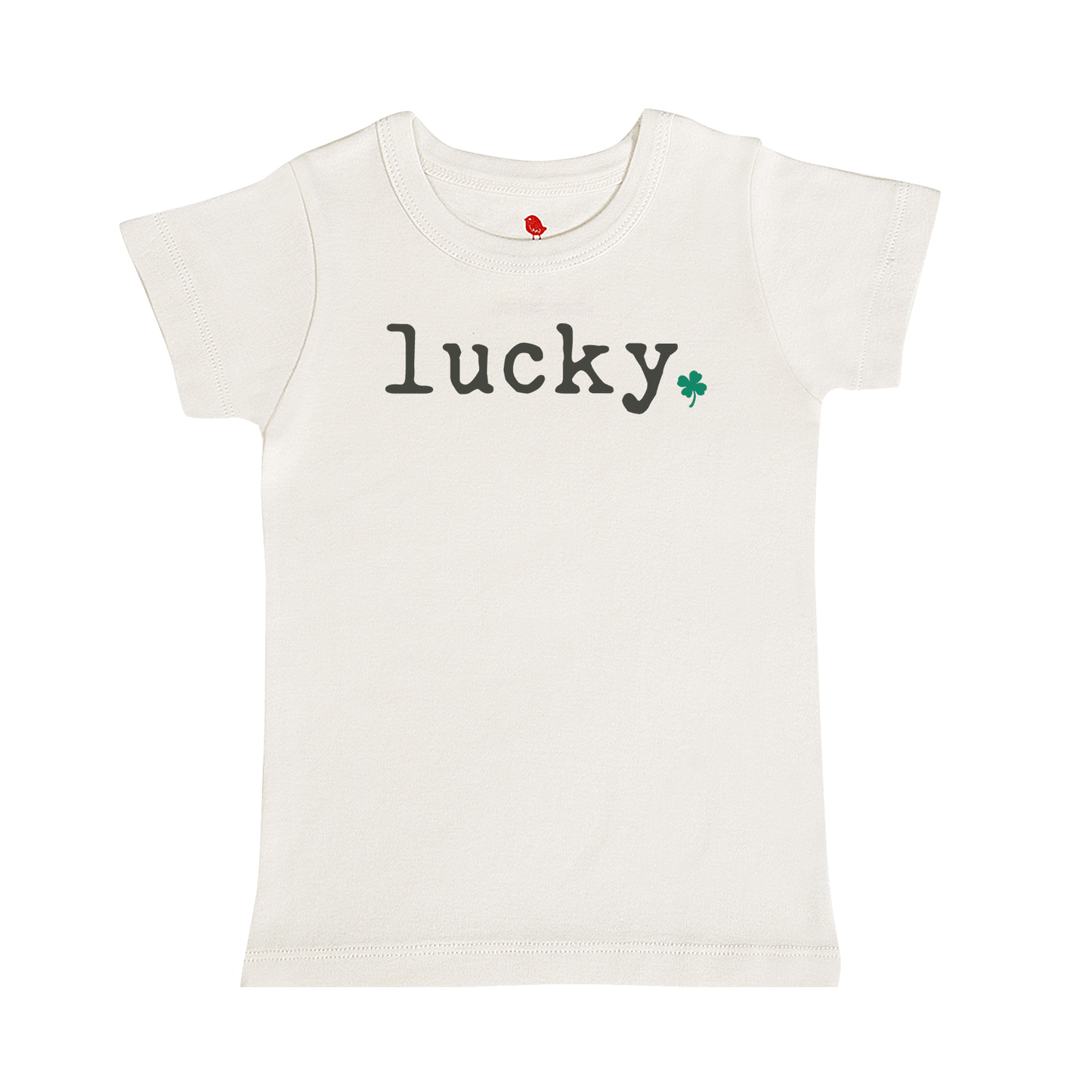 Organic Toddler Graphic Tee - Lucky