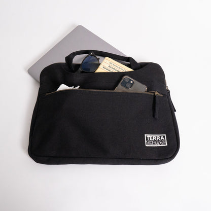 Organic Cotton Hasta Laptop Sleeve with Handles