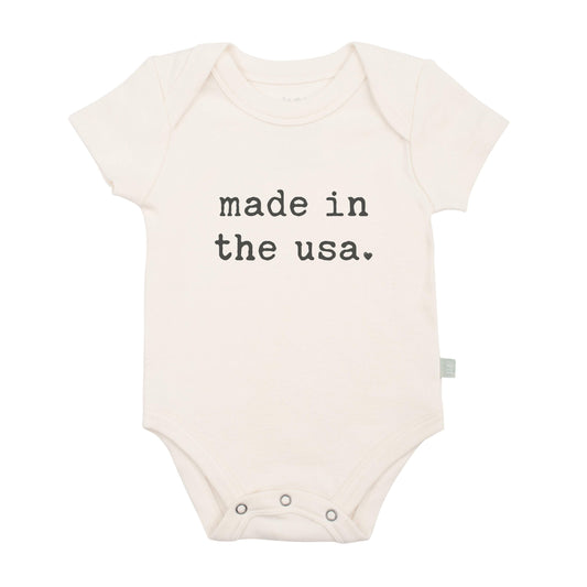 Organic Baby Graphic Bodysuit - Made in the U.S.A.