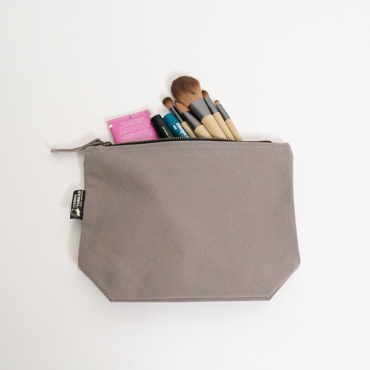 Organic Cotton Makeup Bag - Lok Pouch