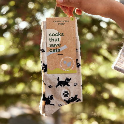 Adult Socks that Save Cats