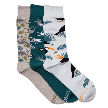 Protect Rainforests Adult Socks Gift Box