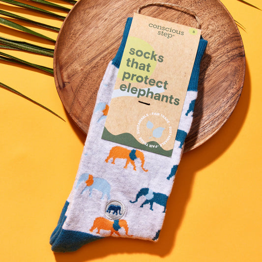 Adult Socks that Protect Elephants